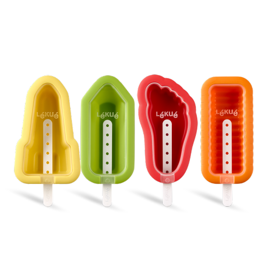 Moldes de helados icónicos Lékué Moldes de helados icónicos Lékué