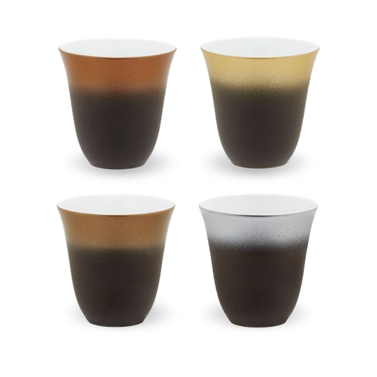 Set de 4 tazas de café Set de 4 tazas de café