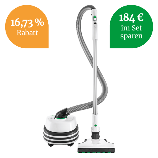 VT300 Bodenstaubsauger Hartboden-Komfort-Set VT300 Bodenstaubsauger Hartboden-Komfort-Set
