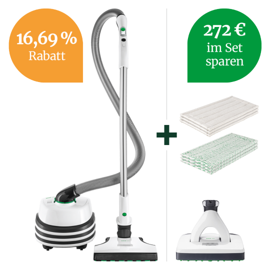 VT300 Bodenstaubsauger Boden-Blitzsauber-Set VT300 Bodenstaubsauger Boden-Blitzsauber-Set