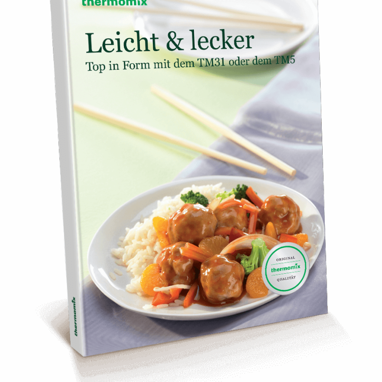 thermomix product cookbook leicht und lecker top in form cover