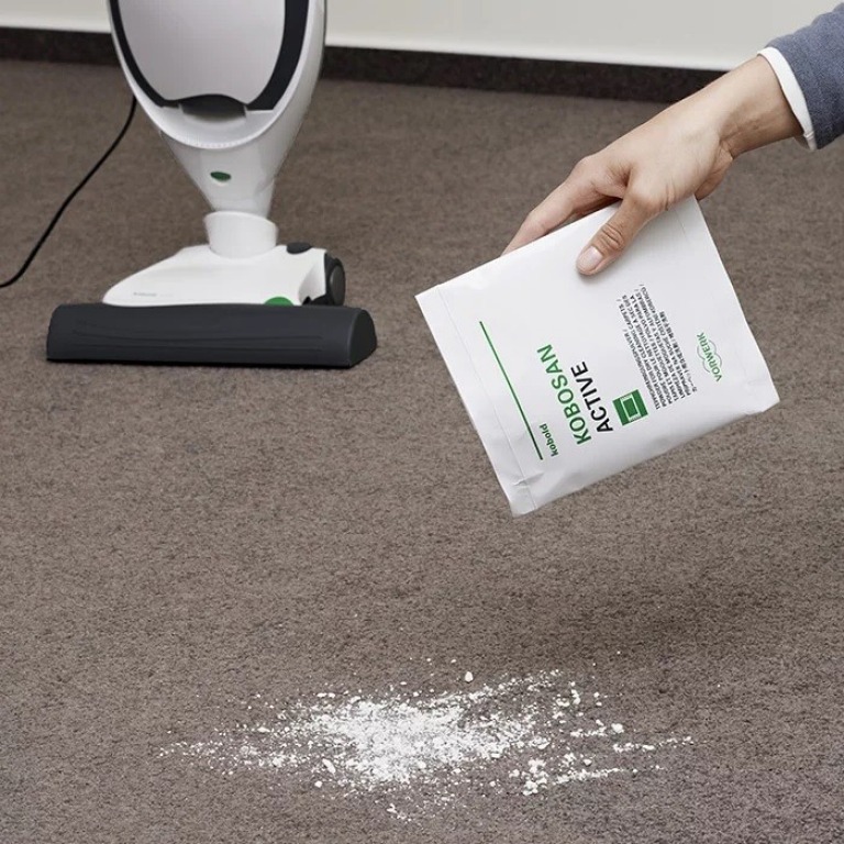 Tipps gegen hartnäckige Flecken auf Teppich & Auslegware Vorwerk Kobold