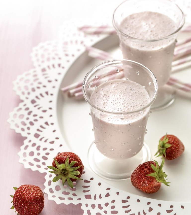 Erdbeermilchshake