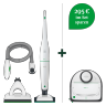 VB100 Akku-Staubsauger & VR300 Saugroboter Komfort-Set VB100 Akku-Staubsauger & VR300 Saugroboter Komfort-Set