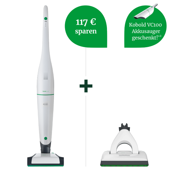 VB100 Akku-Staubsauger Einfach-Besserwischen-Set VB100 Akku-Staubsauger Einfach-Besserwischen-Set