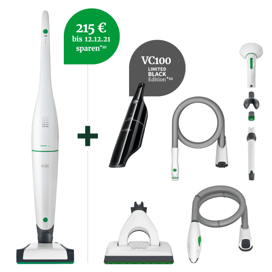 VB100 Akku-Staubsauger Komplett Paket plus VB100 Akku-Staubsauger Komplett Paket plus