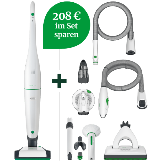 VB100 Akku-Staubsauger Tiefenrein-Set VB100 Akku-Staubsauger Tiefenrein-Set