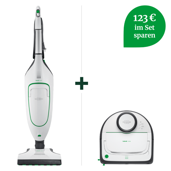 VR300 Saugroboter & VK200 Handstaubsauger Relax-Set VR300 Saugroboter & VK200 Handstaubsauger Relax-Set