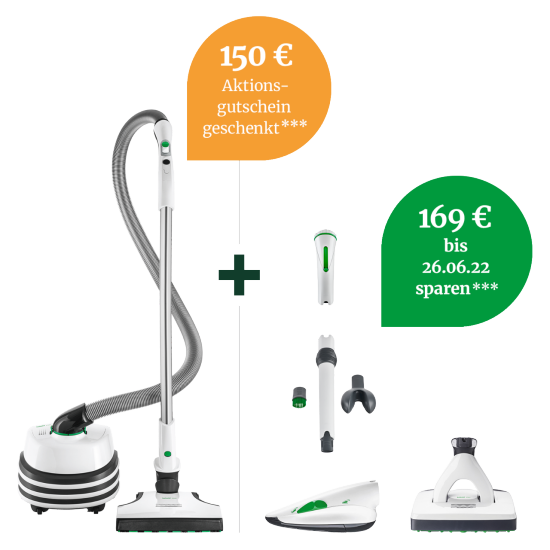 VT300 Bodenstaubsauger Blendend sauber-Set premium VT300 Bodenstaubsauger Blendend sauber-Set premium