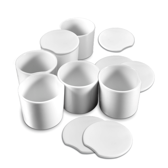 6 Varoma® Förmchen mit Deckel von Seltmann Weiden