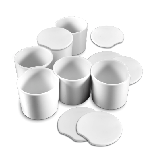 6 Varoma® Förmchen mit Deckel von Seltmann Weiden 6 Varoma® Förmchen mit Deckel von Seltmann Weiden
