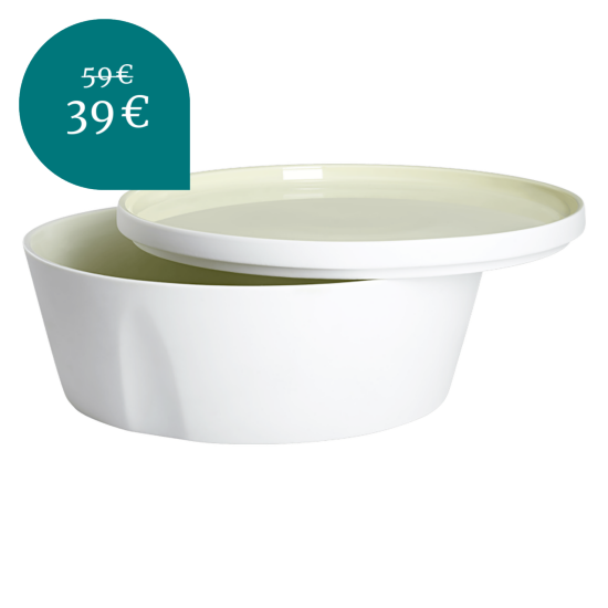 Servierschüssel „L’Econome by Starck“ 24cm, 2,6l grün Servierschüssel „L’Econome by Starck“ 24cm, 2,6l grün