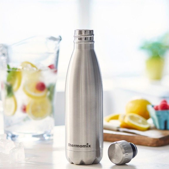 FLSK Trinkflasche Silver