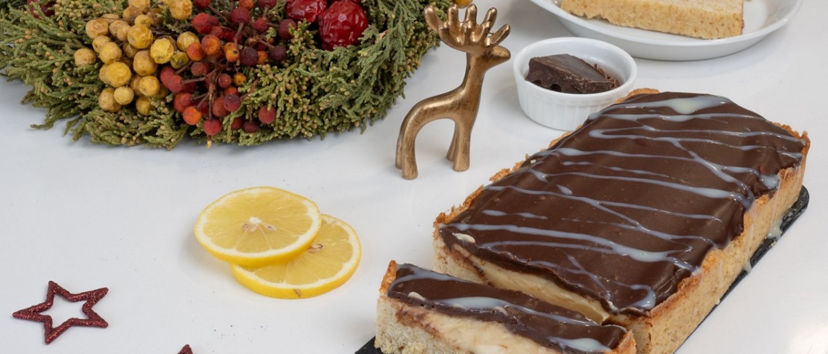 Tarta de limon y chocolate thermomix