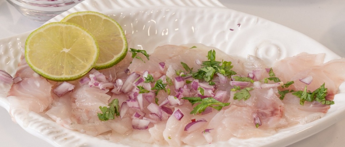 Tiradito de lubina en Thermomix