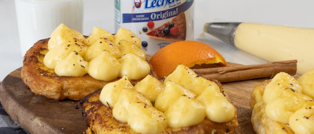torrijas de crema
