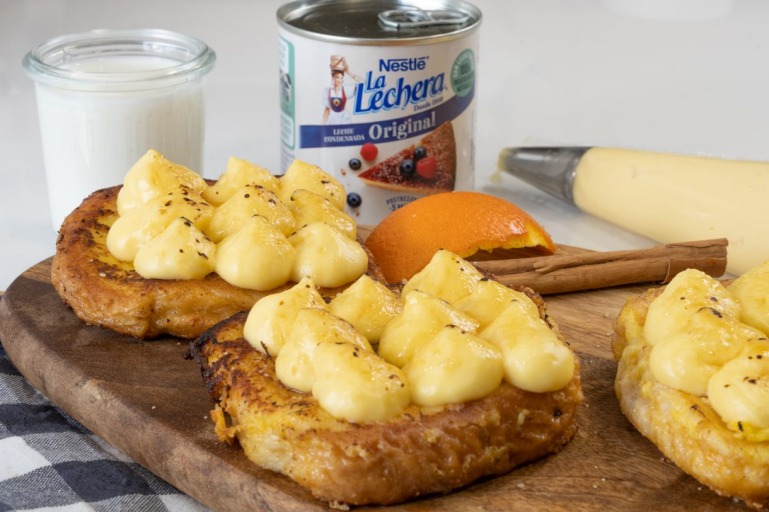 torrijas de crema