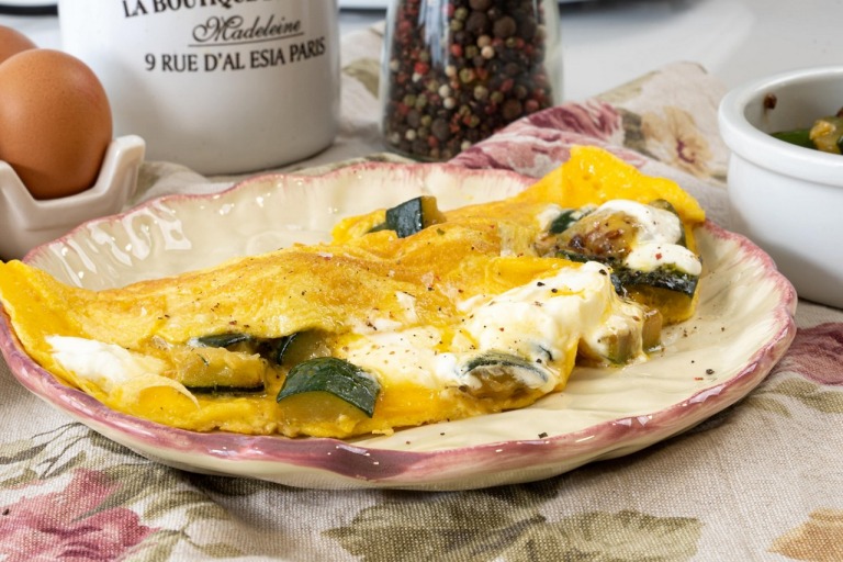 tortilla de calabacin  2 