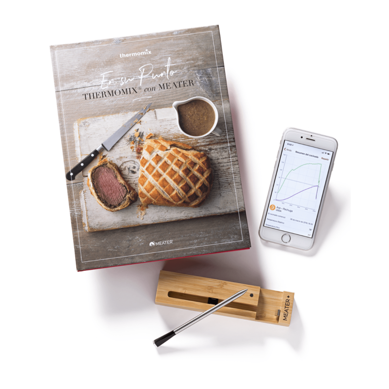 MEATER ® + Libro de cocina "En su punto. Thermomix ® con MEATER ®