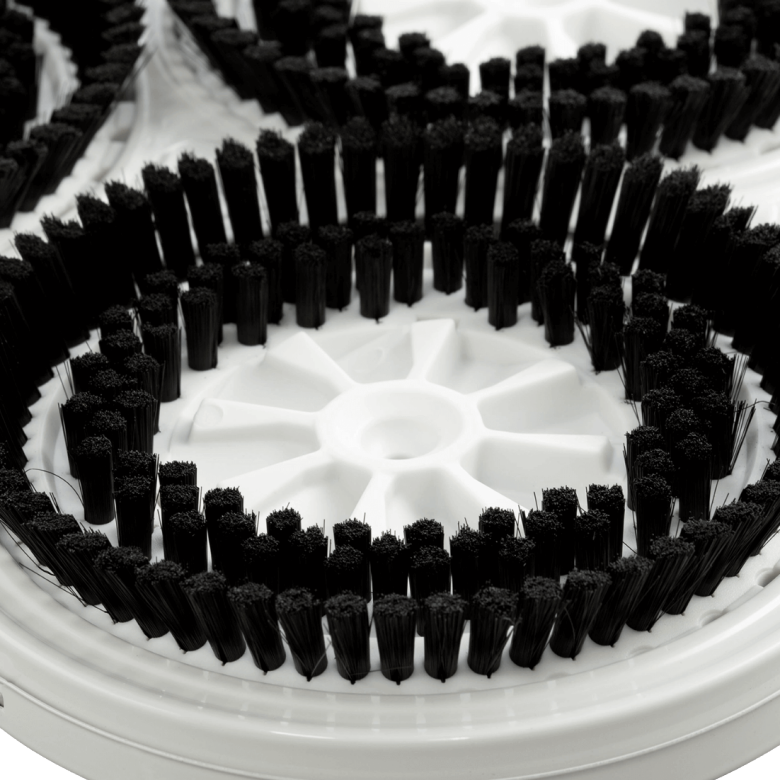 Kit De 2 Trios De Brosses Doubles Pour Balai Vorwerk Pulilux PL515 - Neuf