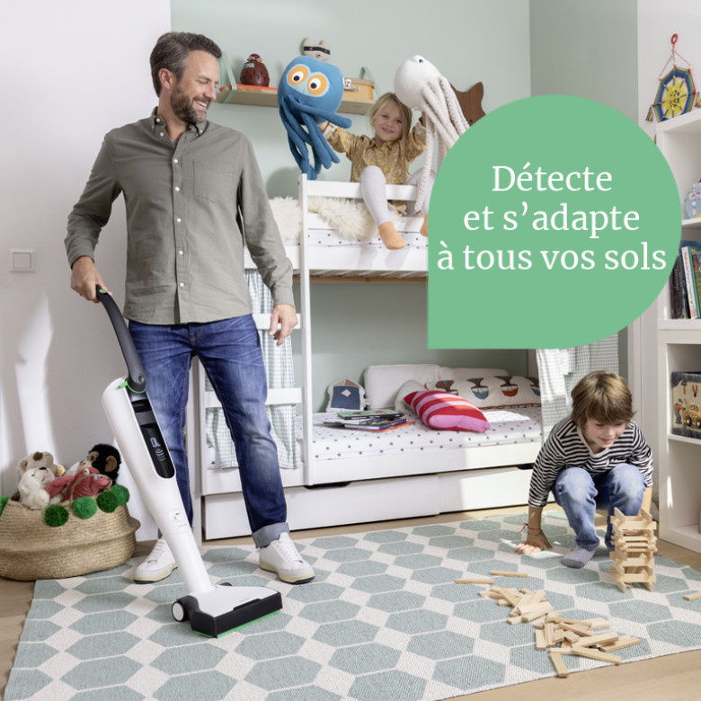 Aspirateur laveur sans fil Kobold VK7