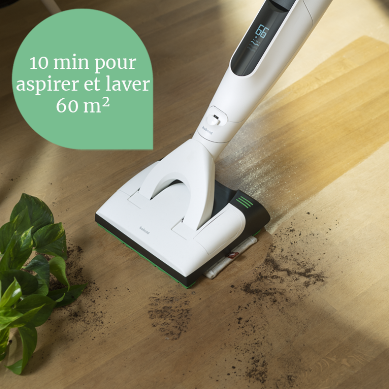 Aspirateur laveur sans fil Kobold VK7
