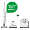 Aspirateur laveur sans fil Kobold VB100 + Robot aspirateur VR300 Aspirateur laveur sans fil Kobold VB100 + Robot aspirateur VR300