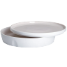 Set bol + assiette plate ronde - Rose radis - Guy Degrenne Set bol + assiette plate ronde - Rose radis - Guy Degrenne