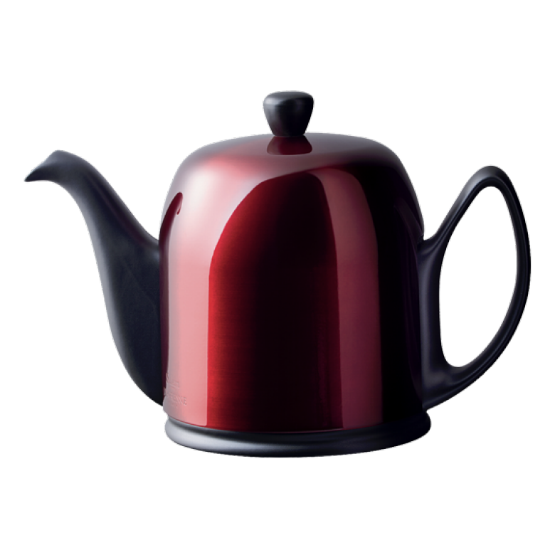 Théière SALAM Guy Degrenne – Rouge et noire