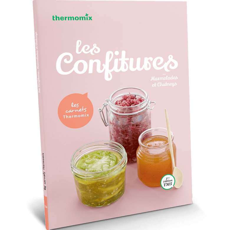 Carnet de recettes Thermomix® - Confitures, Marmelades et Chutneys