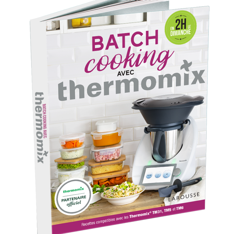Livre - Batchcooking avec Thermomix® (Larousse)