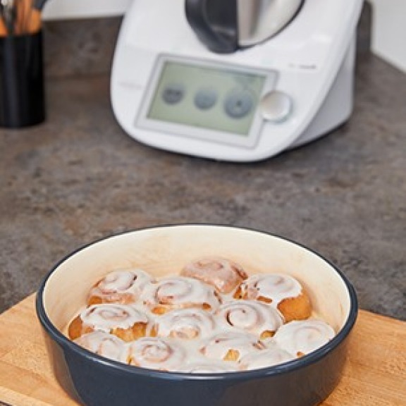 Plat rond en grès Thermomix® (ANNA)