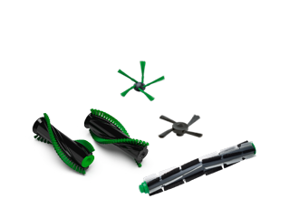 Spazzola Ugello Per Vorwerk VC100 &ndash; Accessorio Compatibile PRIMEBAG &ndash; Set 2 Pezzi