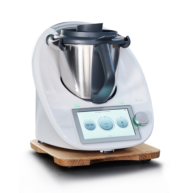 LUCMO Tavola Scorrevole Bimby TM5 TM6 | Base in Legno per Thermomix