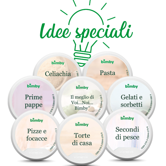 Set 8 Bimby® Stick "Idee Speciali" Set 8 Bimby® Stick "Idee Speciali"