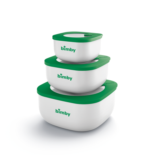 Tris Contenitori per alimenti Bimby® Tris Contenitori per alimenti Bimby®
