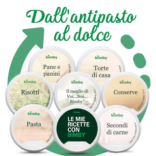 Set 8 Bimby® Stick "Dall'antipasto al dolce" Set 8 Bimby® Stick "Dall'antipasto al dolce"