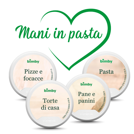 Set 4 Bimby® Stick "Mani in pasta" Set 4 Bimby® Stick "Mani in pasta"