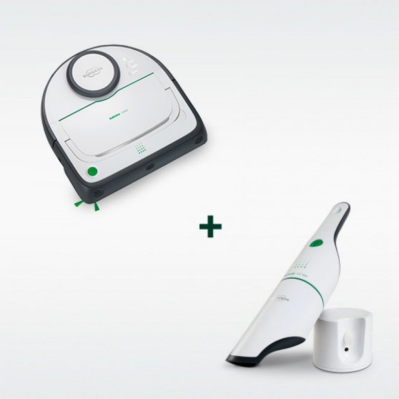 Aspirapolvere VR300 + Aspirabriciole Folletto VC100 | Folletto