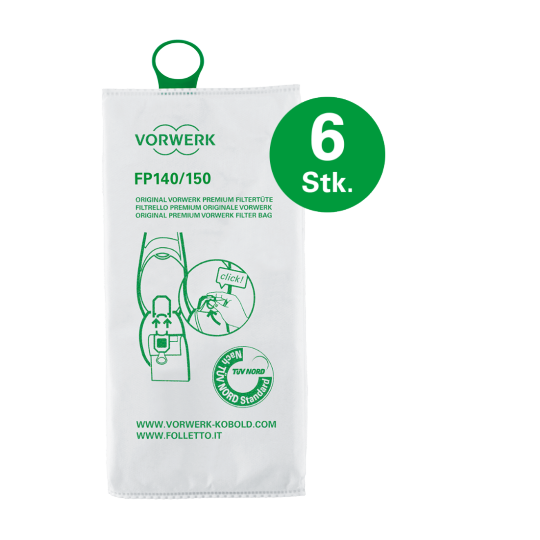 Filterpackung VK150/140 (6 Stk.)