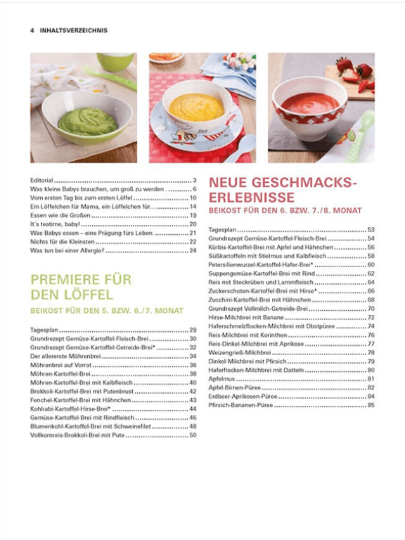 thermomix cookbook das feinste fuer kleinste book page 2 left