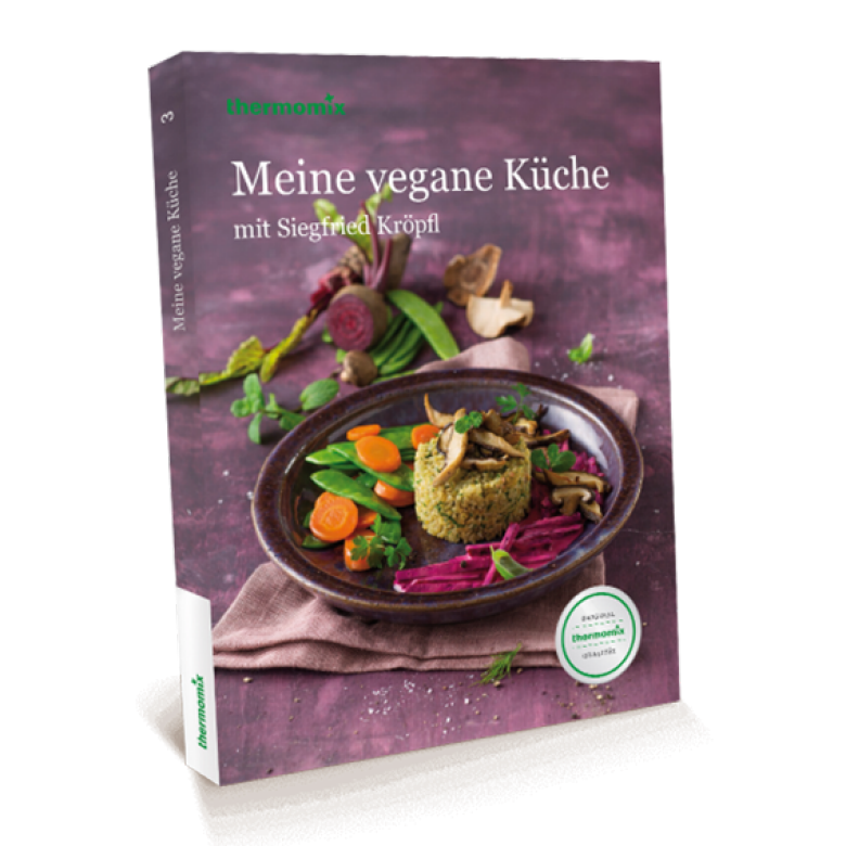 Kochbuch "Meine vegane Küche mit Siegfried Kröpfl"