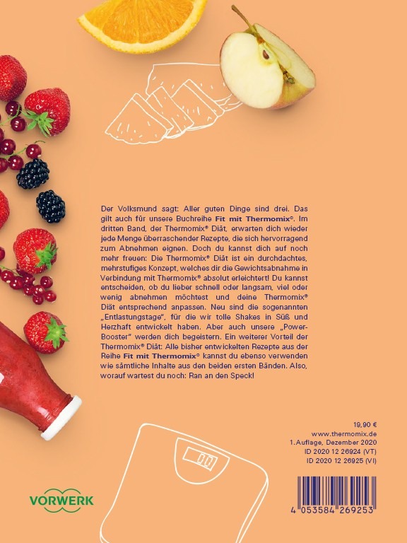 thermomix cookbook thermomix diaet back cover