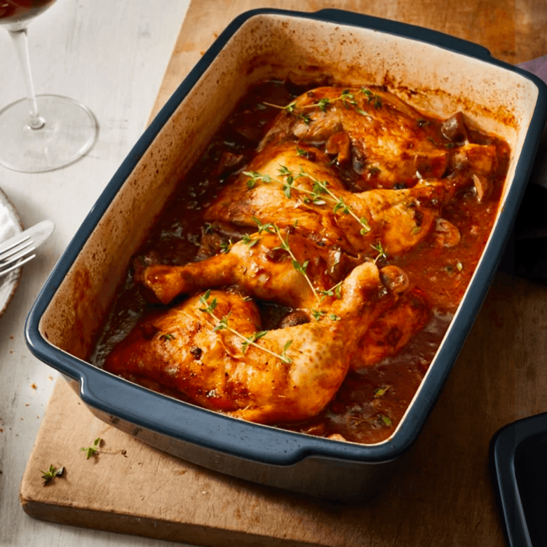 thermomix steingut roasting dish betty in use