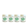 Conj. 4 frascos de vidro "A Bimby Faz" verde Conj. 4 frascos de vidro "A Bimby Faz" verde