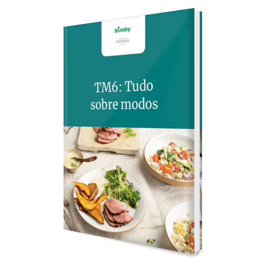 Livro Bimby® "TM6: Tudo sobre modos" Livro Bimby® "TM6: Tudo sobre modos"